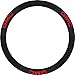 GMC Elite Black Car Truck Steering Wheel Cover - Universal Fit