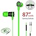 Gaming Earbuds Wired, USB C & 3.5mm Dual Plug in Ear Headphones with Mic and Volume Control for Small Ears, Stereo Bass Noise Isolating Earphones for PC/PS4/PS5/Xbox Series/Switch/Sleep/Sport/Workout