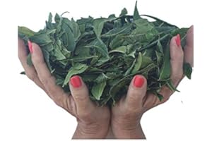 ALL ABOUT NEEM Organic Neem Leaves | WHOLE Fresh Wild Harvested Shade Dried Premium | 5 Oz for Tea, Natural Detox USA