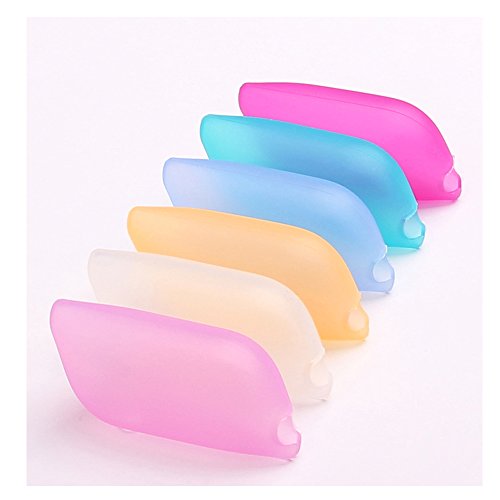 Silicone Toothbrush Cover,Vishm 6 Pack Of Silicone Toothbrush Case Cover,Suitable For Home,Outdoor And Travaling Brush Protection- Hygienic and Anti-bacterial