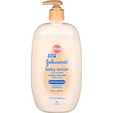 Johnson's Baby Lotion, Vanilla Oatmeal, 27 Ounce (Pack of 2)