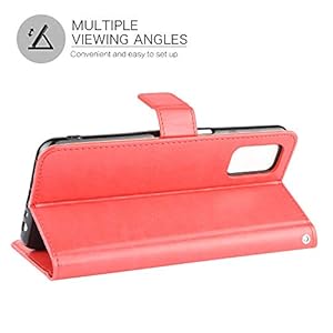 Dedux Portafoglio Custodia Cover Compatibile con Oppo A92/A52/A72, Cover per Biglietti da Visita in Pelle Retro con… - immagine 6