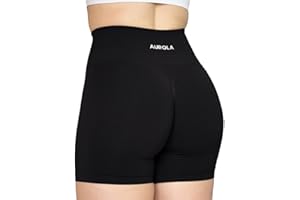 AUROLA Intensify Workout Shorts for Women Seamless Scrunch Short Gym Yoga Running Sport Active Exercise Fitness Shorts