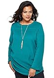 Roamans Women's Plus Size Sherpa Tunic