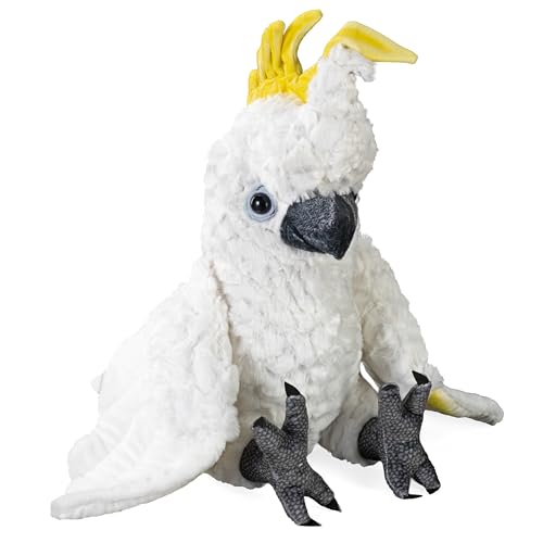 Wild Republic Artist Collection, Sulfur Crested Cockatoo, Gift for Kids, 15 inc…