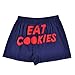 Sesame Street Cookie Monster Mens Boxer Shorts with Gift Bag (Teen/Adult)