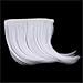 Kaned Colorful Hair Bangs Wig Clip Seamless Piece Tassel Clip Hair Extension Wig Accessory Hairstyle,Pure White (CLH-60#)thumb 3