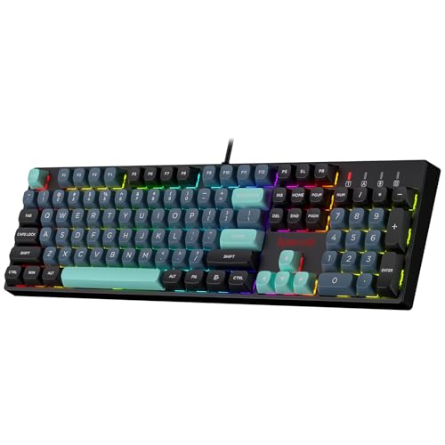 Redragon K582 SE Mechanische Gaming Tastatur RGB Kabelgebunden 104 Tasten