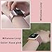 INTENY Band Compatible with Apple Watch 38mm 40mm, Milanese Sport Loop, Stainless Steel Mesh Strap, Compatible with iWatch Series 4, Series 3, Series 2, Series 1 (38MM 40MM, Rose Pink)