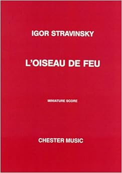 ストラヴィンスキー: 管弦楽組曲 「火の鳥」/1919年版/チェスター社/全曲版スコア