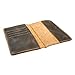 Hide & Drink, Leather Bifold Passport Travel Wallet, Safe Holder for Credit Cards & Bills, Work & Leisure Travel Essentials, Handmade (Bourbon Brown)