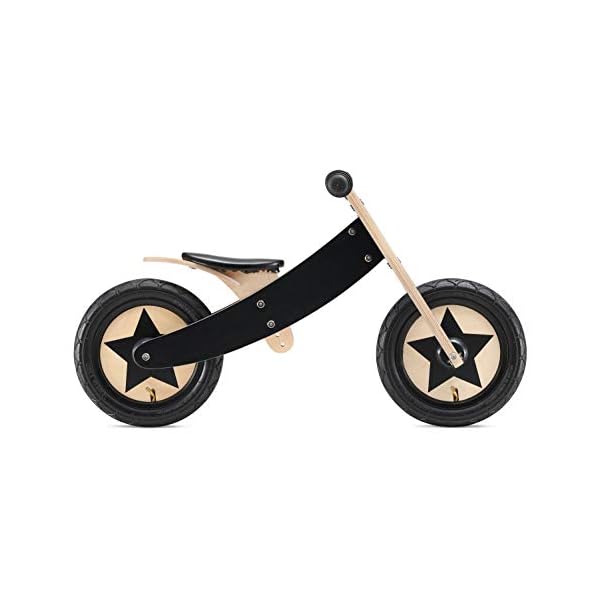 BIKESTAR Mitwachsendes Kinder Laufrad Holz Lauflernrad Kinderrad für Jungen Mädchen ab 2-4 Jahre | 12 Zoll 2 in 1… – Bild 5