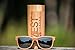 Wood Sunglasses made from Maple -100% polarized shades that float
