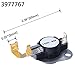 3387134 Cycling Thermostat 3977767 Dryer Thermostat 3977393 Thermal Fuse 3392519 Dryer Thermal Fuse Kit Exact Fit for Whirlpool & Kenmore Dryers, Figure 6 for More Models