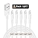 Feel2Nice 10 FT Lightning Cable Charger,5 pcak 10FT iPhone Long Charger USB Cables Cord 8 Pin to Charger for iPhone X 8/8 Plus/ 7 /6s / 6 Plus / 6s Plus/iPhone 5 / 5s / 5c / iPad/iPod, White
