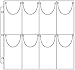 Totally-Tiffany SRSP-P66 Scrap Rack Basic Storage Page, Straight 8, 10-Pack