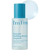 I&rsquo;m From Seaweed Soothing Booster Ampoule, Lightweight Hydrating Ampoule with Seaweed Extract &amp; Plant-Based Phyto Mucin Texture, Calming Serum for Dry &amp; Sensitive Skin, Korean Skincare, 1.69 fl. oz
