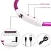 LED Dog Necklace Collar,USB Rechargeable Safety Waterproof Light up Adjustable Flashing Pet Neck Loop by fashion&cool