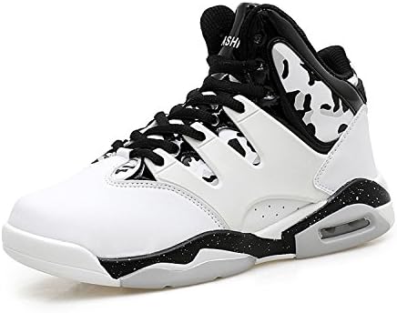 HIGT-Top Air Cushion s Shock Absorption Multiple Sports Basketball Running Walking Fashion Shoes