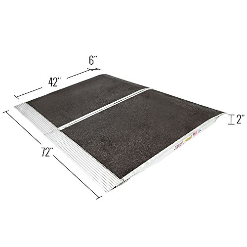 Discount Ramps Loading Dock Forklift Container Ramp 48" x 72" - Thumbnail 2