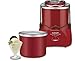 Cuisinart ICE-20R 1-1/2-Quart Automatic Ice Cream, Frozen Yogurt & Sorbet Maker, Red