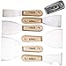 7 Piece Set - Putty Knife, 5 in 1 Multi Tool & Razor Scraper (Medium Flex & Wood Handle) - Wall Scraper & Drywall Knife - For Spreading Drywall Spackle & Mud, Taping, Scraping Paint,and More