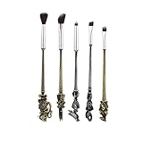 NFTCompany Beauty Makeup Brushes Kit 5pcs Foundation Blending Blush Eyeshadow Face Powder Brush Makeup Soft Fan Brush Foundation Brushes Make Up Tool