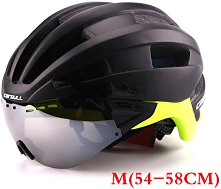 helmett Cairbull In-Mold Adult Bicycle Helmet Racing Time Trial With Goggles Ultralight Eps+Pc M L 54-62Cm Bike Lens Helmets M7