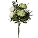 Luyue Peonies Artificial Flowers Vintage Faux Peony Arrangements Fake Flower for Vase Silk Floral Bouquet for Table Centerpiece Wedding Decoration Indoor Home Decor