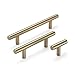 Amerock | Cabinet Pull | Golden Champagne | 3 inch (76 mm) Center to Center | Bar Pulls | 1 Pack | Drawer Pull | Drawer Handle | Cabinet Hardware