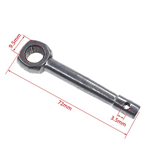 NORTHTIGER 3 Holes Clutch Cover Clutch Arm Lever 10Tooth Drive Sprocket for Motorized Bike - Thumbnail 3