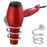 Voberry® Hot Selling Hair Blow Dryer Holder Wall Hang Aluminum Shelf Bathroom Accessories Set