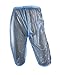Haian Adult Incontinence Pull-on Plastic Bloomers (M-L, Transparent Blue)