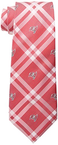 NFL Tampa Bay Buccaneers Men's Woven Polyester Rhodes Necktie, One Size, Multicolor