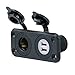 Marinco 12VCOMBO Dual USB and 12V Socket Port