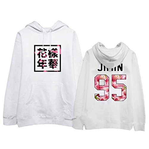 Jimin Bts Bts White Jacket Kpop Bts Young Forever Hoodie Sweater