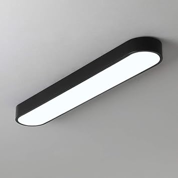 Amazon Co Jp Ledシーリングライトフィクスチャ長方形フラッシュマウントコリドーライト丸みを帯びたコーナーデザイン倉庫オフィスキッチン 用ledシーリング照明1パック 色 白 56cm スポーツ アウトドア