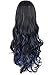 MapofBeauty Multi-color Lolita Long Curly Clip on Ponytails Cosplay Wig
