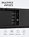 Soundcore Infini Integrated 2.1 Channel Soundbar by Anker, 35-Inch Soundbar for TV with Bluetooth and Wired Connections, Speaker with Built-In Subwoofers, Deep Bass, for Home Theater Audio