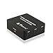 Portta 1x3 Splitter Digital SPDIF Toslink Optical Fiber Audio Splitter 3 Port 1 in 3 Out Support LPCM2.0/DTS/Dolby Digital for Apple TV Xbox Blue-Ray DVD HDTV