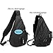 NICGID Sling Bag Backpack, 13.3'' Laptop Bag Crossbody Shoulder Chest Backpacks Travel Outdoors for Men Women