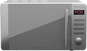 Cecotec Microondas ProClean 5020 Mirror. 700 W, Capacidad ...