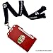 Red 2-Sided Rigid Vertical Multi-Card Holder SPID-0386 by Specialist ID, Sold Individually
