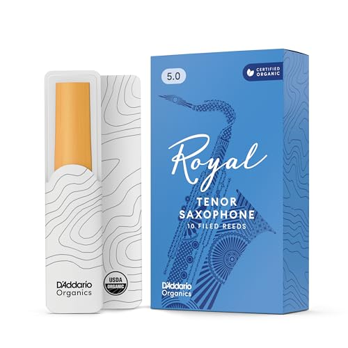 D'Addario Royal Tenorsaxophon Blätter Stärke 5, 10er-Pack