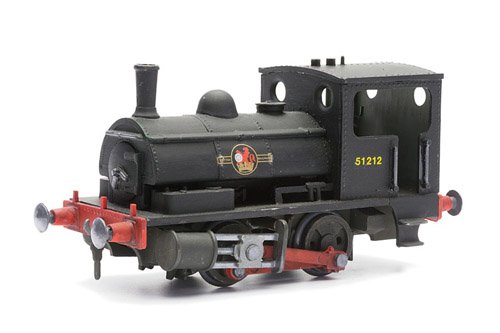 Dapol Model Railway British Railways Pug Plastic Kit - OO Scale 1/76