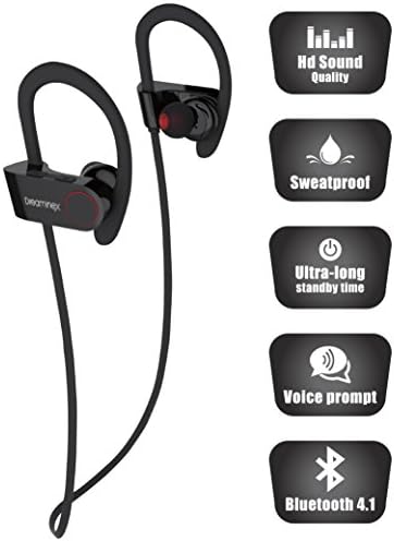 Dreaminex DR-600 Wireless Bluetooth Headphones with Mic - Black