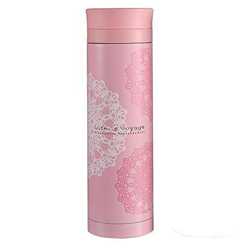 FaSoLa Portable Thermos Stainless Steel Vacuum Cup 300ml Romantic Snow