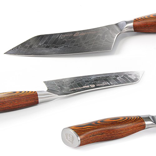 TUO Cutlery Cleaver Knife Japanese AUS10 Damascus Steel Chinese