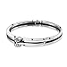 Bling Jewelry Secret Shades Obession Steel Handcuff Mens Bracelet