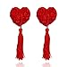 Evaliana Reusable Rose Nipple Sticker Pasties Bra Cover Pad Breast Tassle